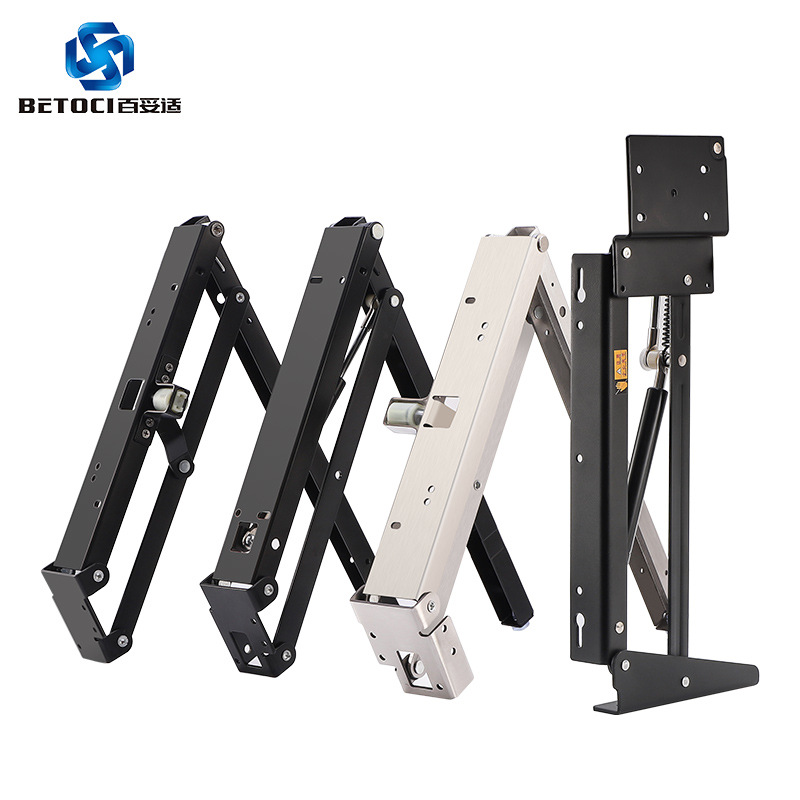 隐藏式折叠凳五金 双向缓冲阻尼玄关换鞋凳 不锈钢折叠凳五金配j