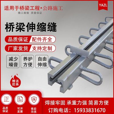 公路桥梁伸缩缝GQF-D/C/F型异型钢毛勒缝地面伸缩缝橡胶支座胶条