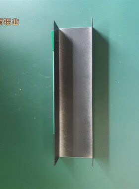 槽铝U型铝槽黑色U型铝槽54*36*1.5内宽51mmU型槽凹槽铝挤型材料固