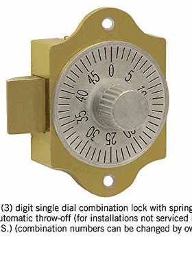 Salsbury Industries 3686 Replacement Combination Lock
