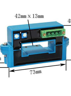 新品KXKA6 霍尔开环 对开式交直流通用电流传感器 变送器 真有效
