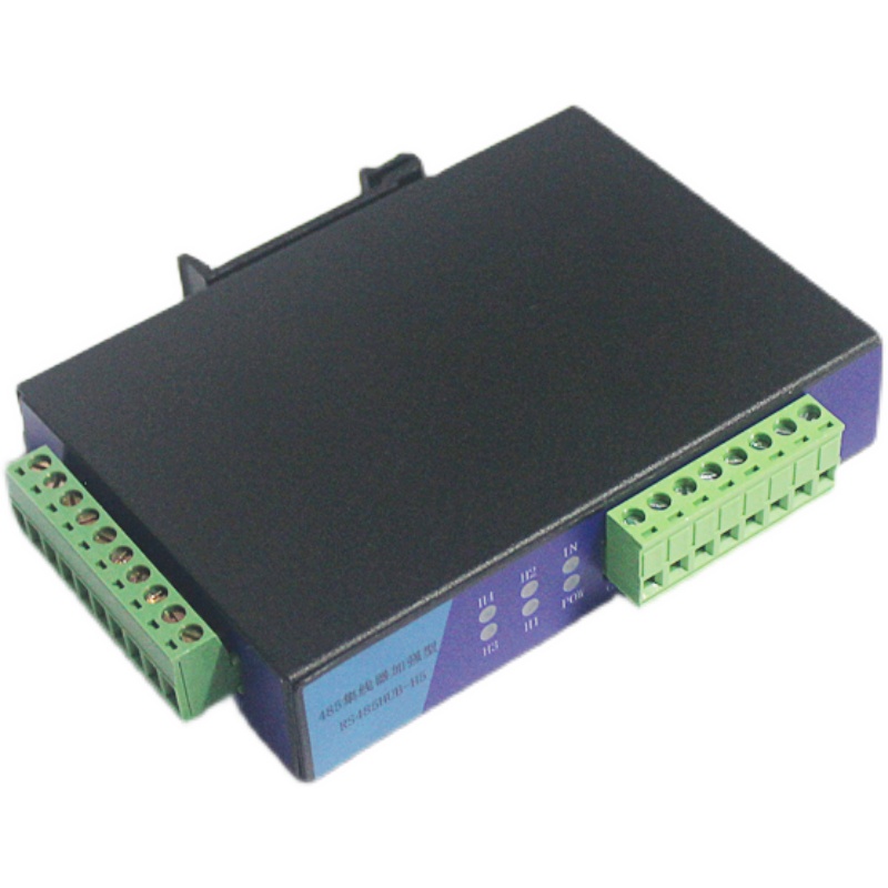 适用瑞捷物联智能隔离485集线器工业级耐高温4路电源及串口信号输