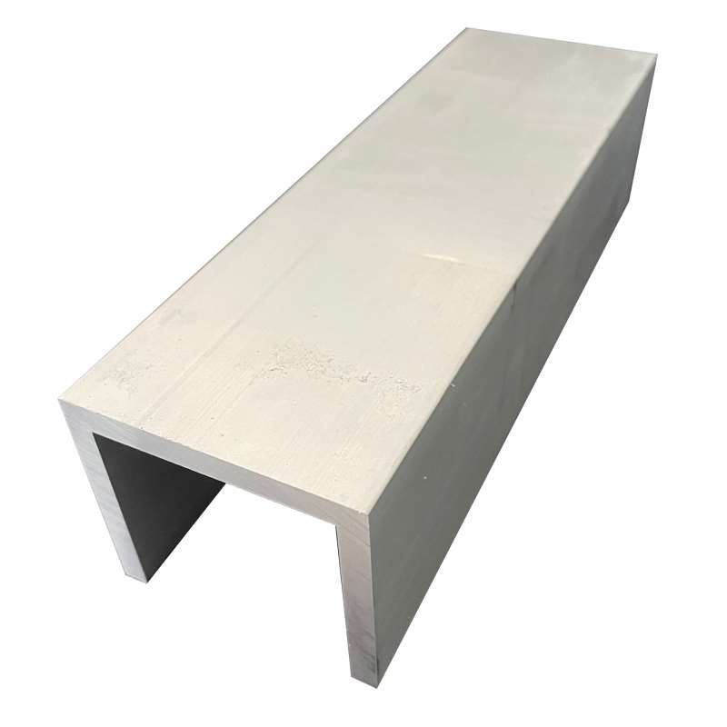 新品5槽铝52X45lX5mm铝合金槽铝 U型槽铝 内径42mm槽铝挤型材料硬