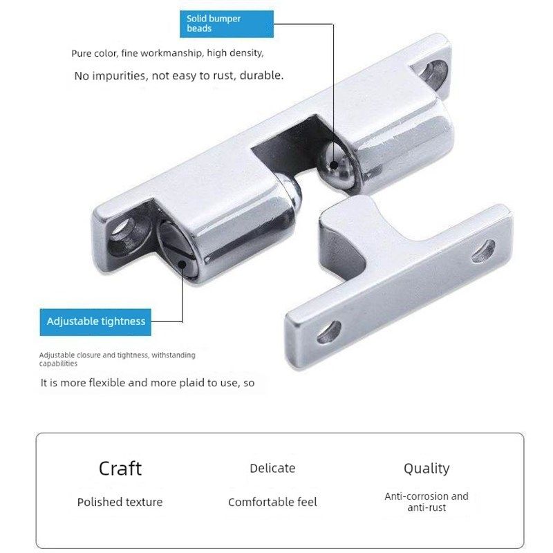 不锈钢316门碰 一字门夹70/ 50/43/32mm船用耐腐蚀门吸碰珠门碰锁,基础建材,门吸,淘宝优惠券,粉丝福利购,淘宝优惠卷