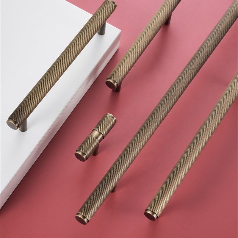 道路实心全铜旋转图案衣柜门抽屉古董铜黑色哑光金现代家具拉手,基础建材,小拉手,淘宝优惠券,粉丝福利购,淘宝优惠卷