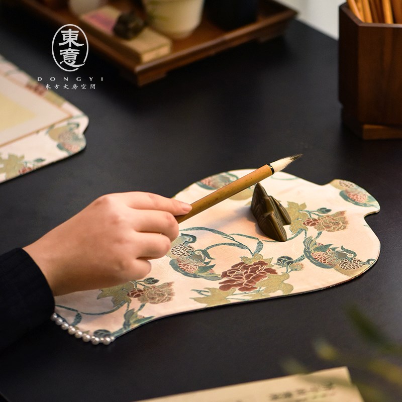 东意毛毡垫书画画毡书法垫国风桌布垫G子毡垫桌垫毡布毛笔字练字