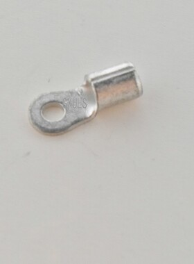 RNB5.5-3紫铜O型冷压端子线耳铜鼻子50个电线接头 OT圆形裸端头