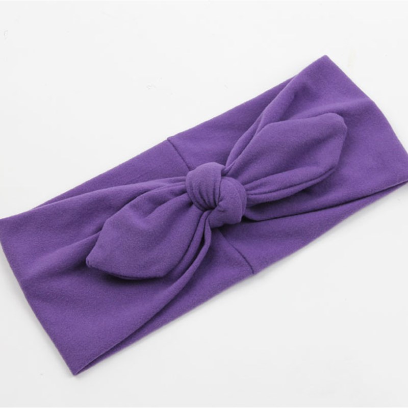 Womens Bunny Ears Headband Bow Hair Accessories European an