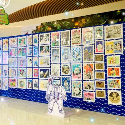 20张儿童画框简易8KA3卡纸单框裱画纸4开a4纸相框装裱框纸框挂墙