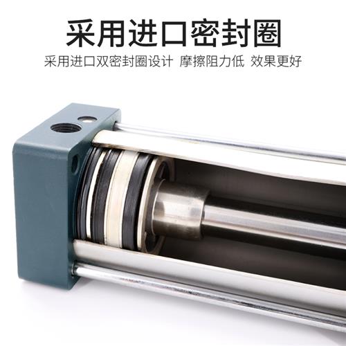 亚德客型标准气缸小型气动大全SC50X25X50X100X150大推力气动配件