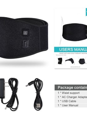 YOSOO Belt Heat-Wrap Waist-Heating-Pad Lower-Back Hot with G