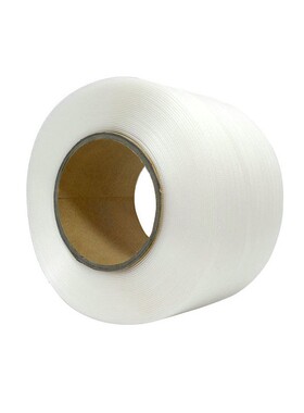 白色透明塑料打包带pp热熔扣接通用 全新料2000m多规格自选捆扎带