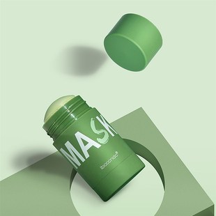 IBCCCNDC Face Mask Green Tea Clay Oil Control Deep Cleaning