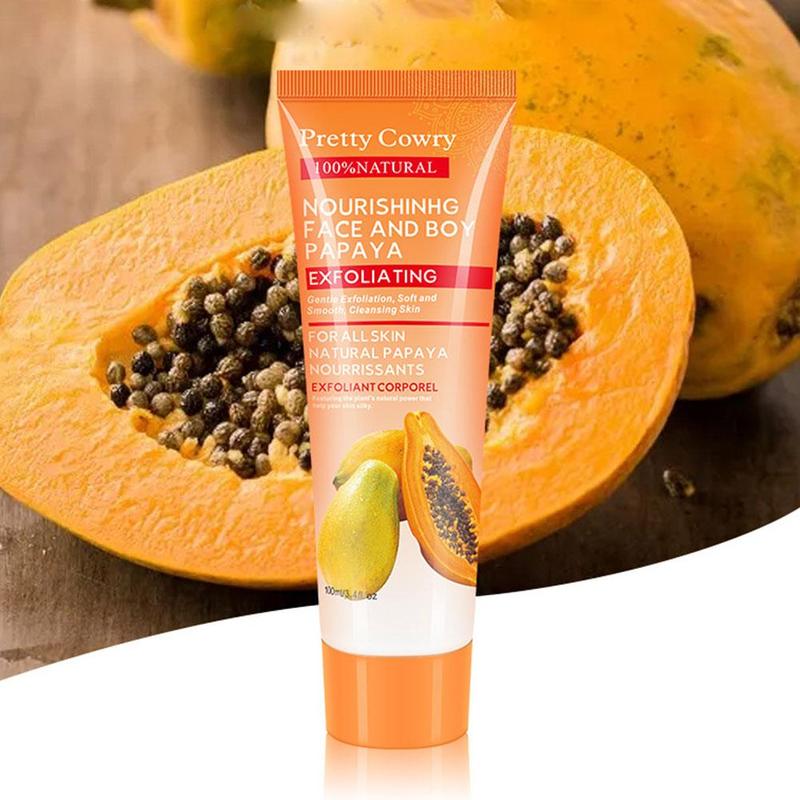 100g Natural papayas Essence Peeling Cleanser Natural Exfoli
