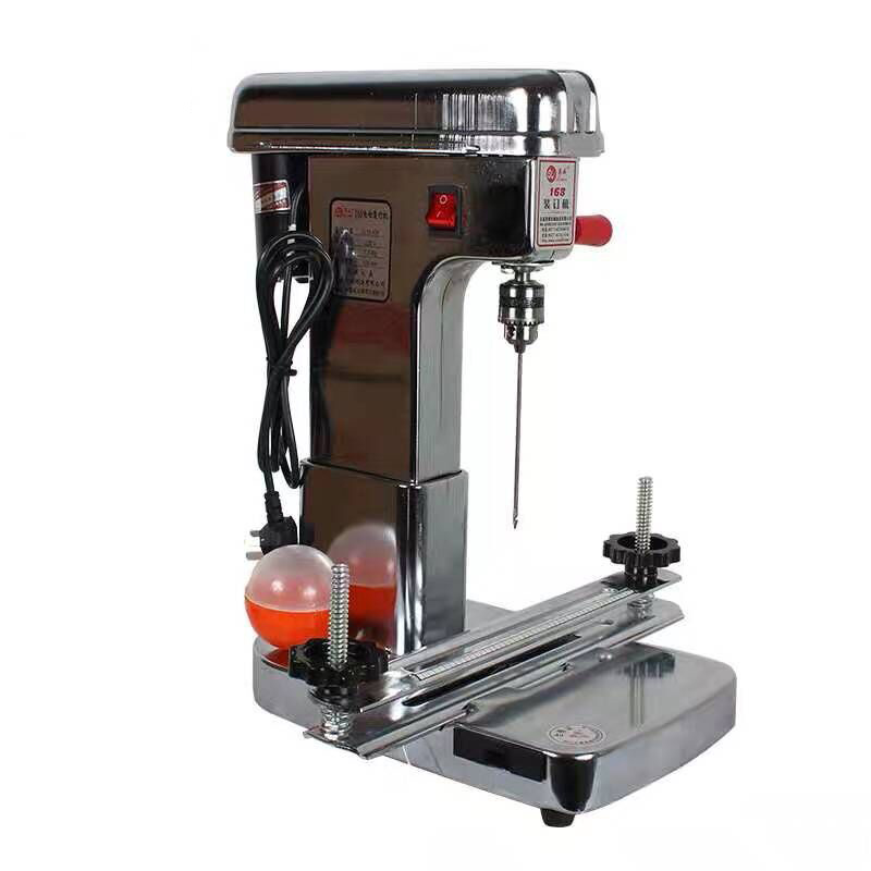 奥威168电动装订机资料票据 凭证打孔穿线装订机 打孔线装机包邮