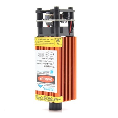 12V 5.5W 10W Blue Laser Modules for Engraving Focusable 3P D