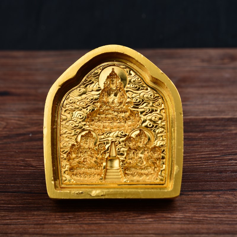 擦擦佛像模具藏传陶土泥水铜合金复制制作供奉密宗西藏佛中号