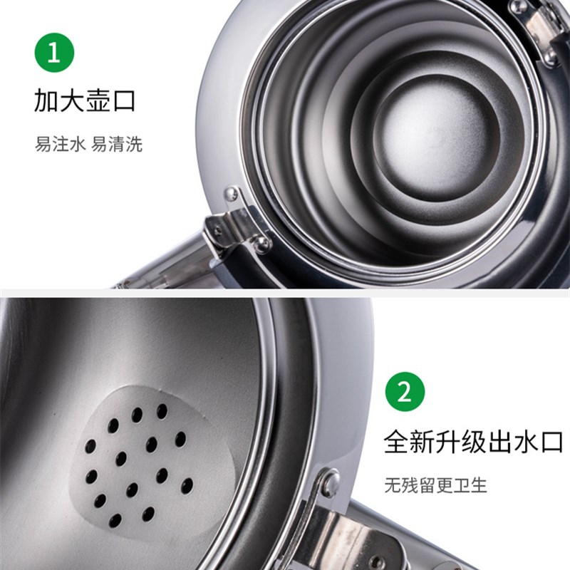 SND顺达304不锈钢烧水壶鸣琴音高身广口直身开水壶燃气电磁炉通用