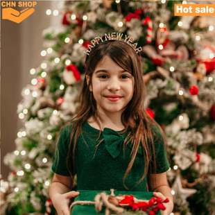 2023New Year Party Decoration hair bands Happy new year