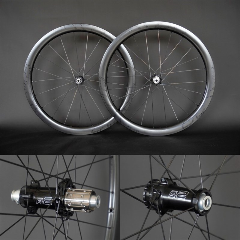 碟刹R2花鼓公路车碳刀碳纤维轮组超轻真空圈0011陶瓷瓜车公路越野