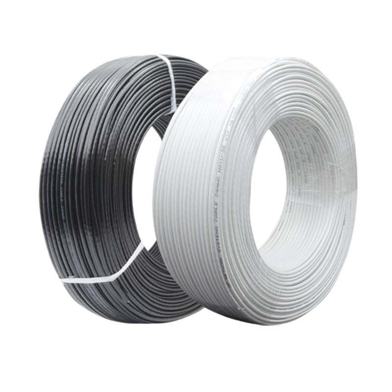 国标2芯4芯0.5双绞电话线网路线RJ11两芯四芯室内室外通讯线缆纯