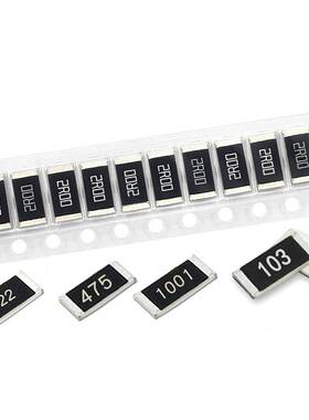 2512贴片电阻器0R 1欧 100欧姆1K 10K 100K M 101 102 103 104 1W