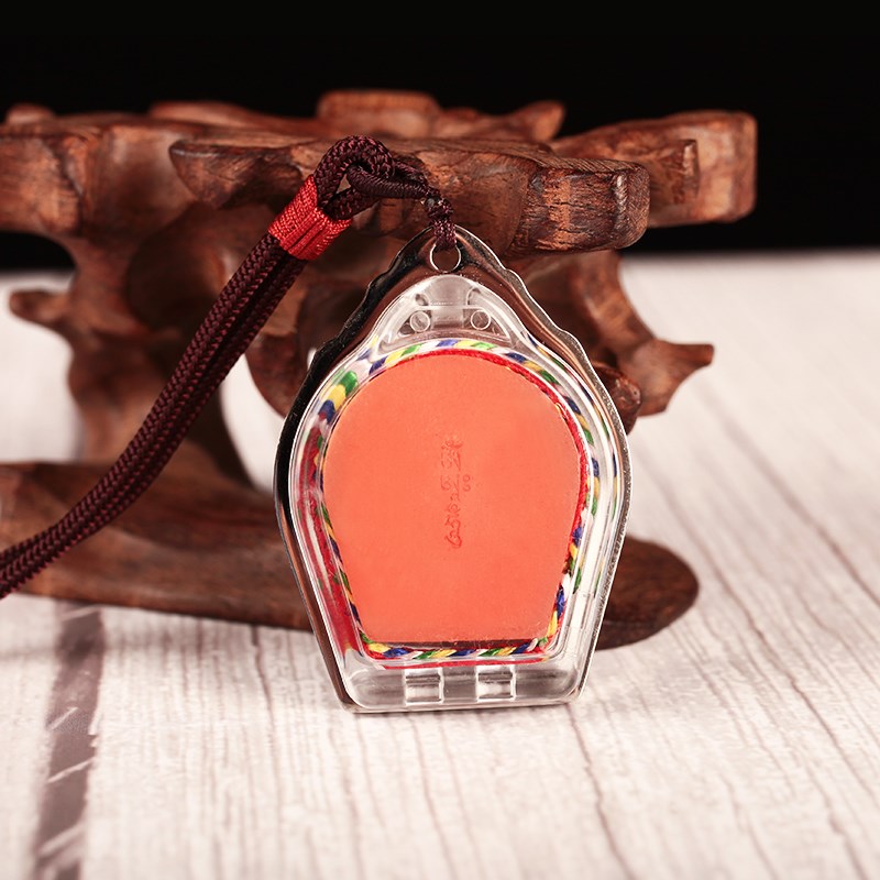 噶乌盒吊坠西藏纯手工紫砂泥擦擦佛像扎基拉姆女财神民族风亚克力