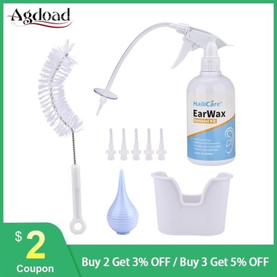 AGDOAD EarwaxRemovalCleaner Syringe EarWax IrrigationEar