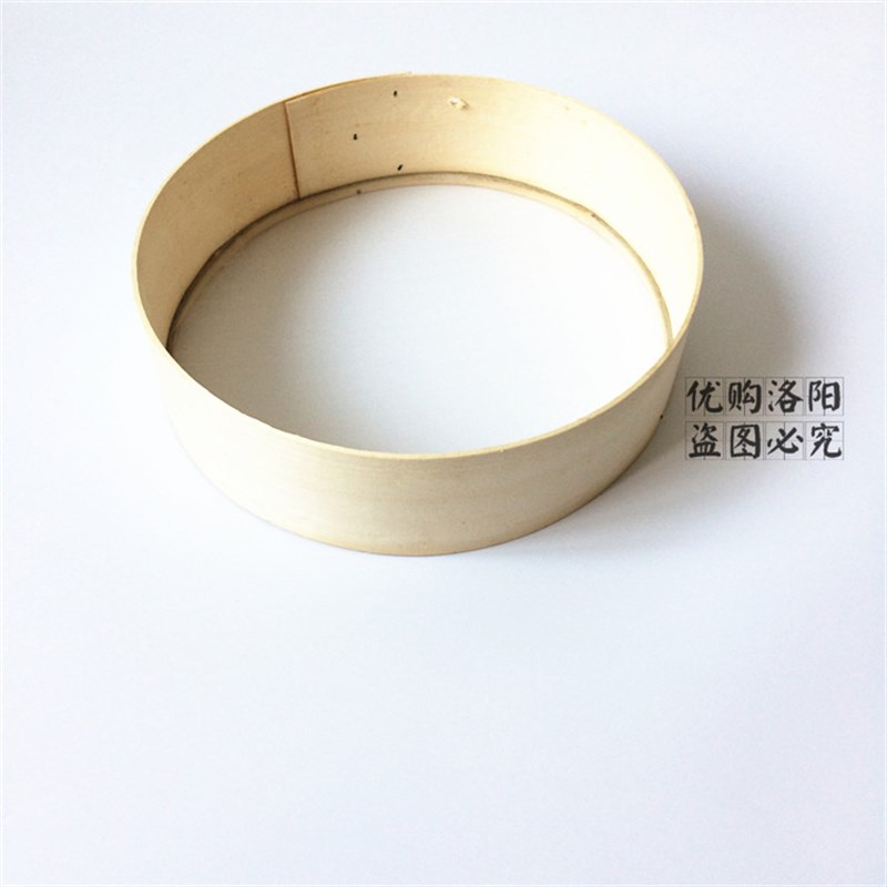 。手工木罗甜品店柳木小麦面粉筛子农家实木纯手工面粉细过滤网50