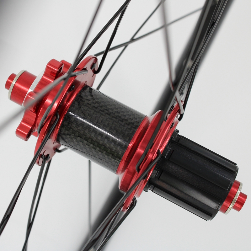 新品RC3碳纤维轮组26寸碟煞 27.5 29寸山地M自行车5培林快拆桶轴1