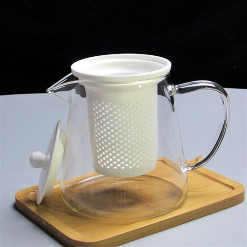 玻璃茶壶陶瓷茶杯过滤网配件陶瓷内胆茶隔茶漏滤茶器茶水分离器带