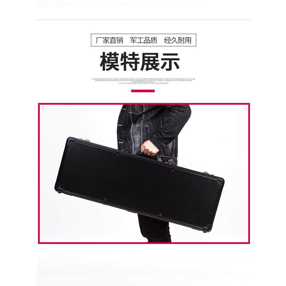 定制铝合金复合反曲弓箱鸡蛋棉战术包模型设备箱户外抗震收纳