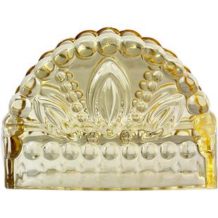 酒夹无品牌/店餐纸名巾架西餐厅纸巾玻璃片架咖啡滤纸架纸桌巾座