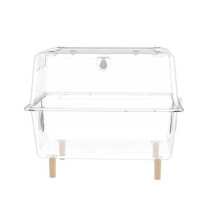 芦鸡饲养箱专用笼子双层用亚克透ZHC14100力明观赏卢丁鸡房子全套