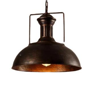 复古工业风T酒吧台吊灯餐LOF创意厅咖啡头馆网咖铁艺单锅盖吊灯批