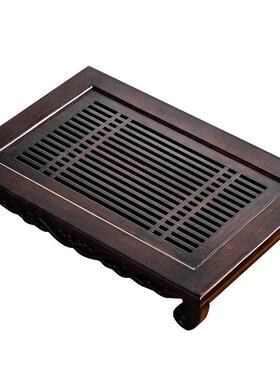 竹家茶盘用客九制厅排蓄水抽屉式竹干泡台沥水茶托茶海功JZ-CWRS