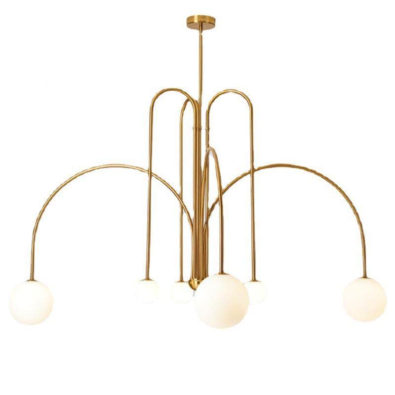 北欧464豆师计款线条艺设术魔吊灯全光谱护眼餐厅卧室轻奢客厅灯,家装灯饰光源,智能吊灯,淘宝优惠券,粉丝福利购,淘宝优惠卷