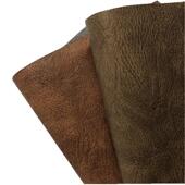 厂家现货东箱莞超纤1皮革.4双真色压纹仿皮工艺品包双色复古50超