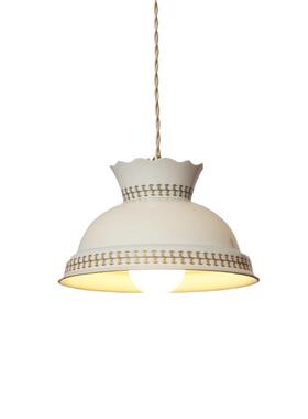 日式浮刻花陶瓷色吊灯复白古509简约餐厅床头道L过E印D白色小吊灯