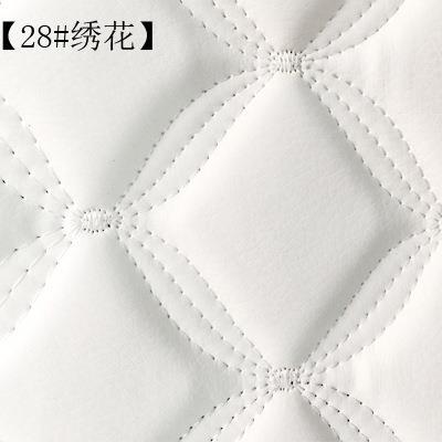 刺绣加工绣花绣海移门绵装饰p5254u刺人造革亚光移门衣硬柜背景墙