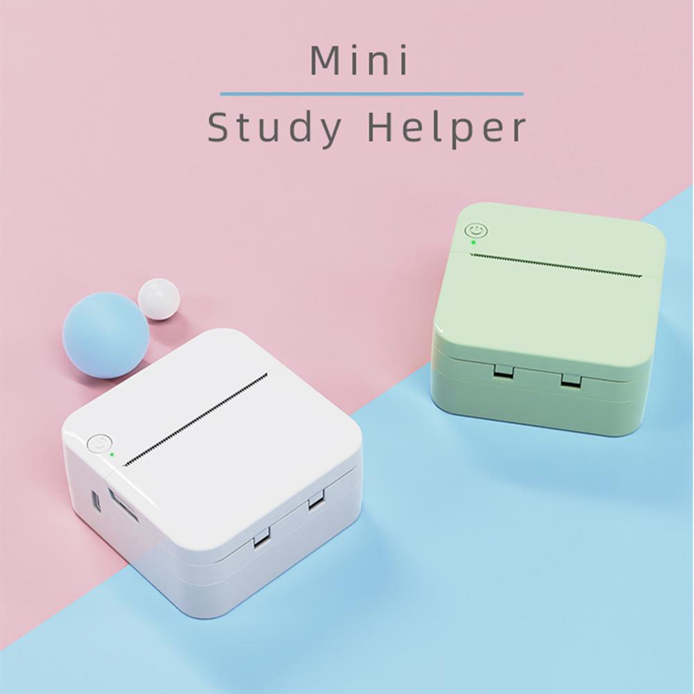 掌上口袋打印机照片迷你条码便携蓝牙便携错题手帐热敏标签打印