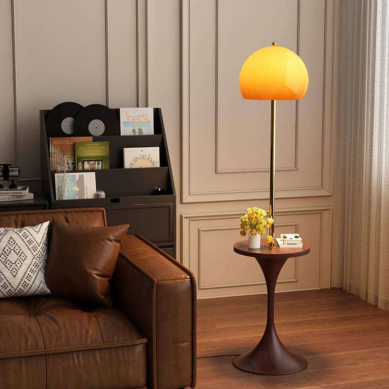 中古vintage复古蘑菇落地灯客厅氛围沙发旁台灯立式卧室床头高级,3C数码配件,USB灯,淘宝优惠券,粉丝福利购,淘宝优惠卷