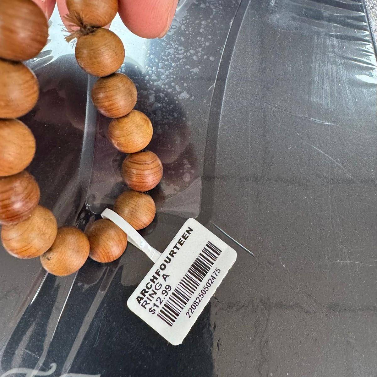 珠宝标签纸首饰标签纸饰品标签纸眼镜标签纸75*25左右对折覆膜