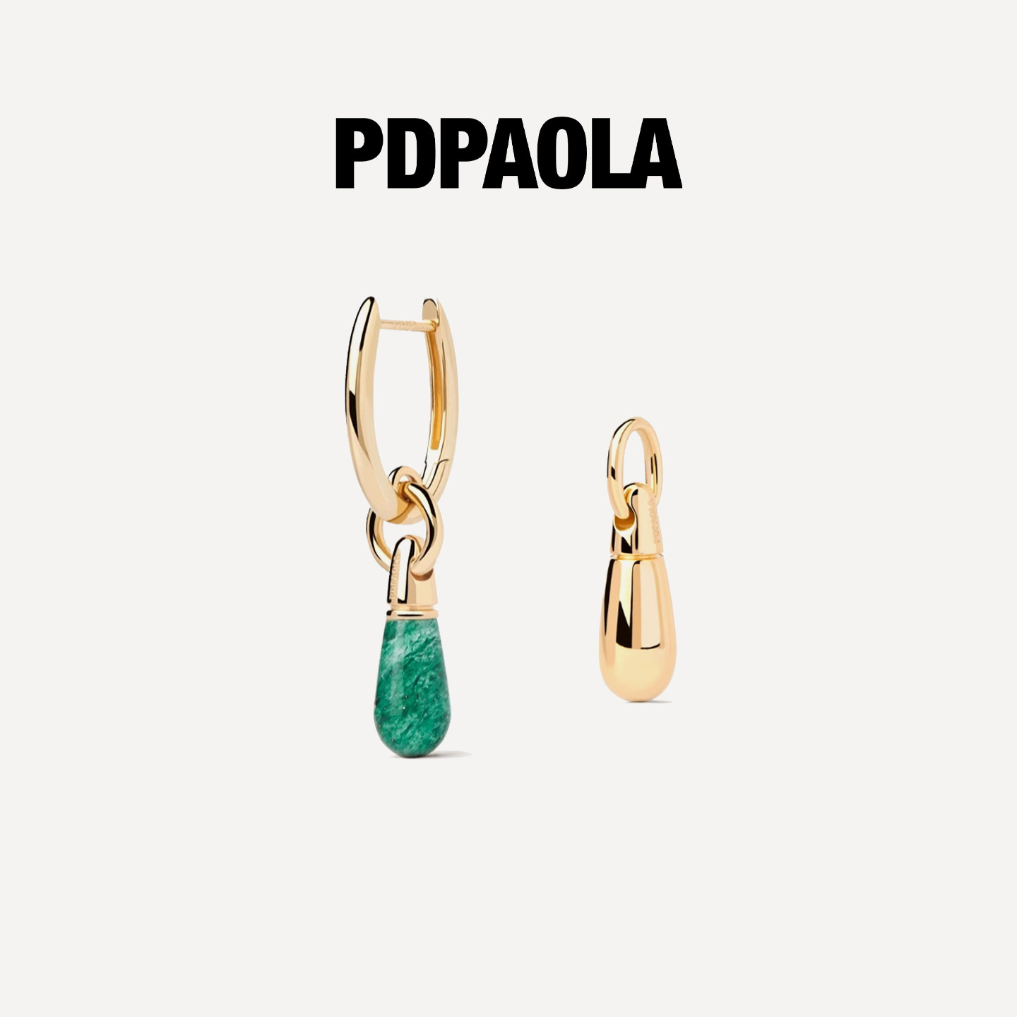 绿东陵玉DIY吊坠PDPAOLA宝石女图片