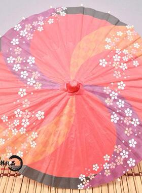日式红色樱花纸伞新年餐厅店铺装饰摆饰装修纸伞0cm小伞海浪里