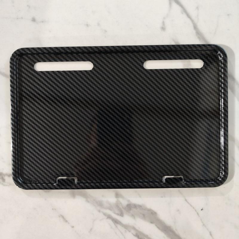 江西广西新国标电动车牌架摩托车牌照保护套14*22号牌防折框定作