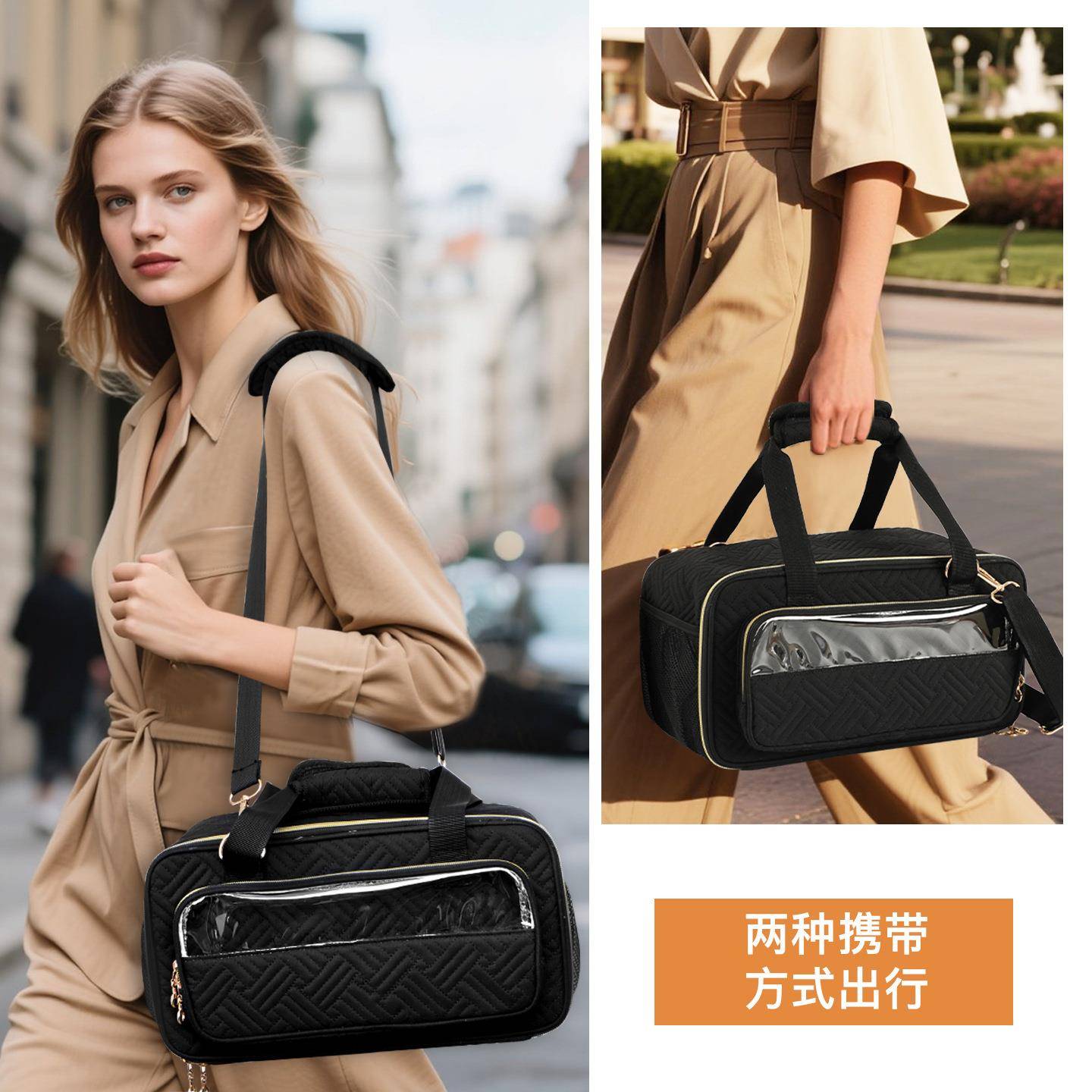 跨境彩笔工具收纳包画画艺术颜料马克笔收纳包便携户外写生画笔包