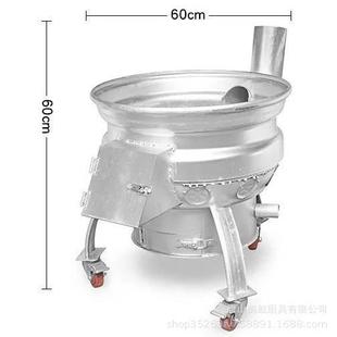 农村新款汽车钢圈柴火灶商用家用户外柴煤两用灶台家宴地锅