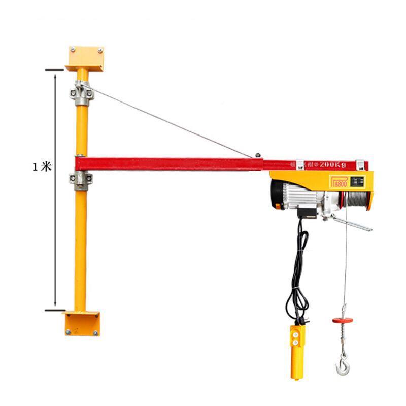 微型电动葫芦300PA200-PA500公0公斤1t钢丝绳小型电动葫芦斤22V小
