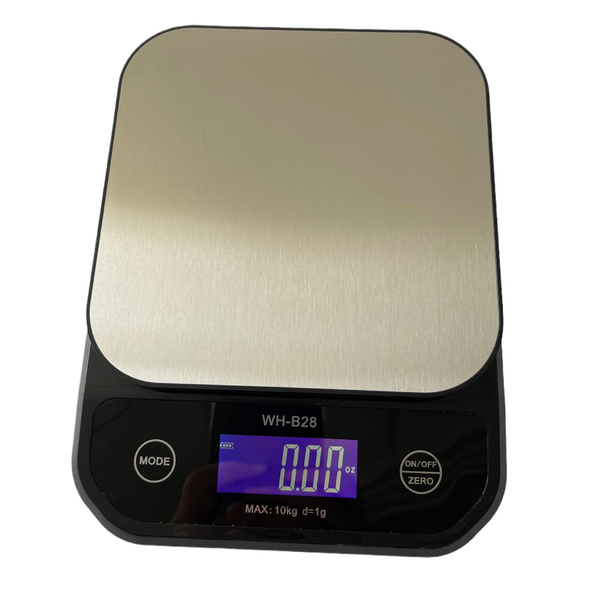 eiHeng威0衡WH-28充电防水不锈钢家用厨房秤B1KWG烘培电子秤